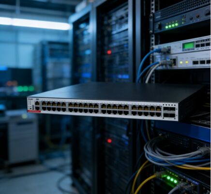 RG-S5310-48GT4XS-P-E طبقة 3 PoE + Switch ، 48x1000M RJ45 ، 4x10G SFP + ، ميزانية PoE 1570W ، طاقة إضافية مزدوجة