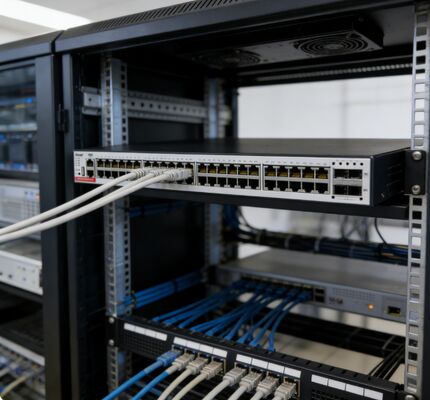 RG-S5310-48GT4XS-P-E طبقة 3 PoE + Switch ، 48x1000M RJ45 ، 4x10G SFP + ، ميزانية PoE 1570W ، طاقة إضافية مزدوجة