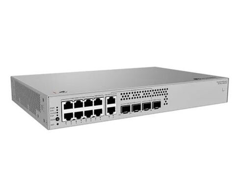 S310S-8P4X 8-Port Gigabit PoE + Switch ، 4 × 10G SFP + Uplink ، 240W PoE ، مدير