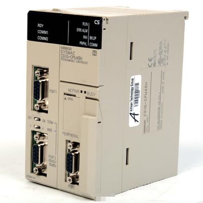 اومرون CS1G-CPU45H PLC وحدة المعالجة المركزية 60K خطوات 128K الذاكرة