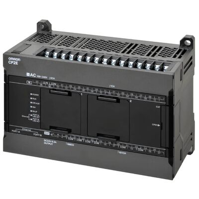 اومرون CP2E-N40DT1-D وحدة المعالجة المركزية PLC المدمجة 24VDC 24DI 16DO PNP Ethernet