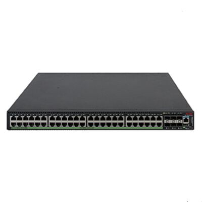 H3C LS-5570S-54S-PWR-EI-AG محول جيجابت PoE+ ذو 48 منفذًا مع وصلات 6×10G SFP+، طبقة 3 مُدارة، طاقة تيار متردد