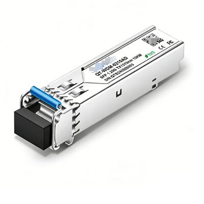 SFP-GE-LX-SM1310، جهاز الإرسال والاستقبال البصري من سلسلة Huawei SFP-GE-LX، سرعة GE / 1310 نانومتر / 10 كم