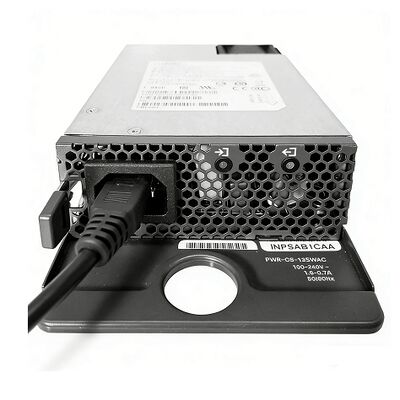 PWR-C5-125WAC=، مزود الطاقة من سلسلة Cisco PWR-C5، خرج 125 وات/إدخال تيار متردد/قابل للتبديل السريع