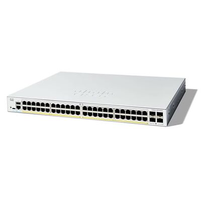 C1300-48P-4G، محول Cisco C1300، 48x PoE+ 370W/4x SFP/Rackmount
