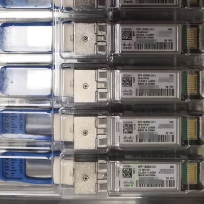 سيسكو SFP-10/25G-LR-I 10/25GBASE-LR صناعي SFP28 جهاز استلام، 1310nm، 10km، LC، DOM