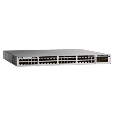 C9200-48P-E، محول Cisco Catalyst 9200، 48xPoE+ منافذ/أساسيات الشبكة/الطبقة 3