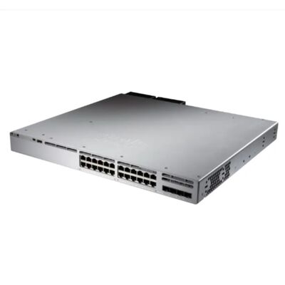C9300L-24T-4G-A، محول Cisco Catalyst 9300، منافذ 24xGE/وصلات صاعدة 4x1G/ميزة الشبكة