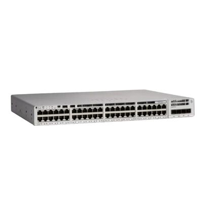 سيسكو كاتاليست 9200 التبديل C9200-48P-E مع منافذ 48xPoE + ، ترخيص أساسيات الشبكة ، وقدرة الطبقة 3
