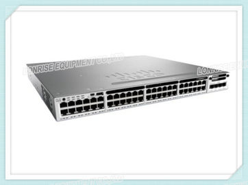 Ethernet Network Switch WS-C3850-48P-L Cisco Catalyst 3850 48 Port PoE LAN Base هو الجيل التالي من مفتاح مستوى المؤسسات القابل للتراكم ومتكامل مع 48 منفذ Ethernet POE + مع L قابل للتحديث