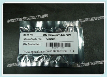 DS-SFP-FC16G-SW الروابط البصرية عدة الأوضاع صانع الألياف السلكية Cisco SFP GLC Module