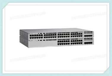 C9200-48T-E 48 Cisco Ethernet Network Switch Ports خيارات الاتصال العلوي الوحدوي للبيانات