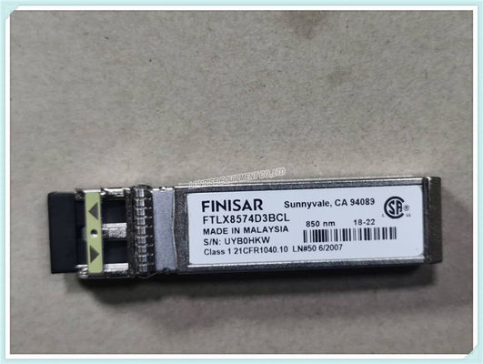 FTLX8574D3BCL 10GE Finisar الأصل الجديد FTLX8574D3BCL 10GE 850nm SFP + الوحدة البصرية