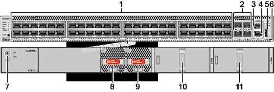 تدعم شبكة VLAN محول هواوي S5700 S5731 - S48P4X 1000BASE - منافذ T