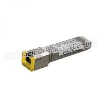 GLC - TE 1000BASE - T SFP Transceiver Module يدعم ما يصل إلى 100m من أطوال الروابط عبر اتصال نحاسي عبر رابط RJ-45
