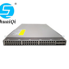 N9K-C93108TC-EX سيسكو نيكسوس 93108TC-EX نيكسوس 9K، 48p 10GT، 6p 100G QSFP28، قطع الغيار ((بدون عدة Acc، PS&fan)