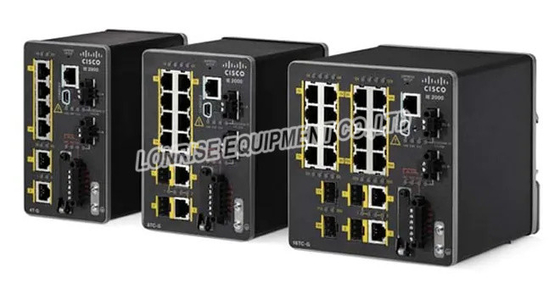 Cisco الأصلي الجديد IE-2000-8TC-G-E مع 8fe Ethernet 2000 Switches منافذ النحاس و 2ge Combo Lan Base