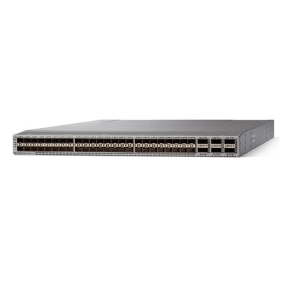 N9K-C93180YC-FX Cisco Nexus 9300 مع 48p 1 / 10G / 25G SFP + و 6p 40G / 100G QSFP28 MACsec والموحدة