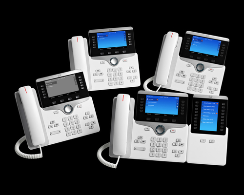 8800 Series 8811 IP Phone مع اتصال بشبكة إيثرنت أسود اللون