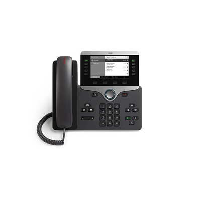 8841 نظام الهاتف 320x240802.1x أمان أسود اللون للمشترين B2B