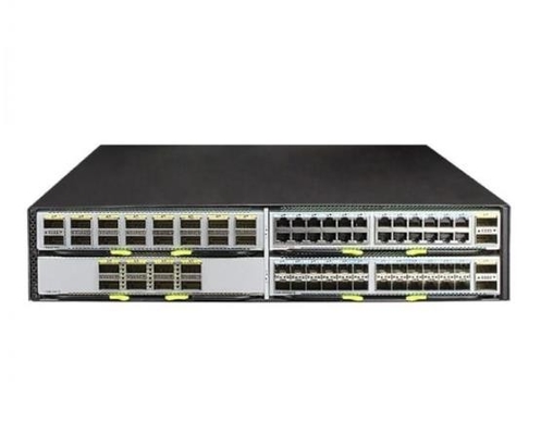 CE8861-4C-EI-B - محولات مركز بيانات Huawei CE8800 مع 4 فتحات بطاقات فرعية 2 * وحدة طاقة AC 2 * FAN Box Port-Side Intake