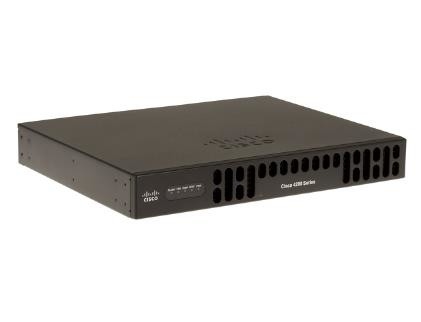 ISR4221-SEC/K9 35Mbps-75Mbps النظام الناتج 2 WAN/LAN الموانئ 1 SFP الموانئ متعددة النواة وحدة المعالجة المركزية 2 NIM SEC Bundle مع SEC L