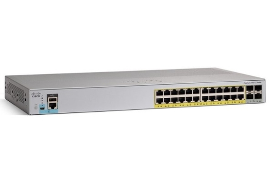 WS-C2960L-24PQ-LL سيسكو كاتاليست 2960L التبديل 24 منفذ جيج PoE + 4x10G SFP + لان لايت