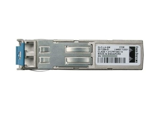 GLC-LH-SM متوافق 1000BASE-LX/LH SFP 1310nm 10km DOM Duplex LC SMF Transceiver Module
