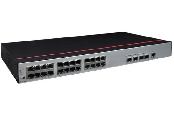 S5735-L24P4S-A1 سلسلة هواوي S5700 المفاتيح 24 10/100 / 1000بيس-تي عمان منفذ 4 جيجابيت SFP POE + إمدادات الطاقة المتغيرة