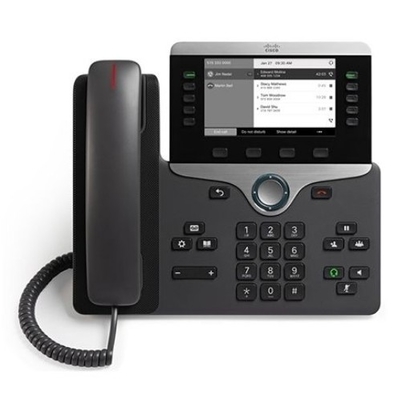 CP-8811-K9 الشاشة الواسعة الشكل الرمادي العرض الاتصال الصوتي عالية الجودة سهلة الاستخدام سيسكو إنرجي ويز