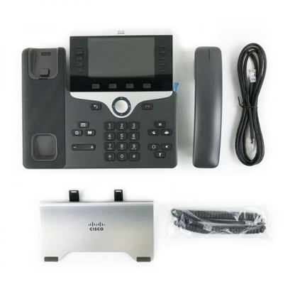 CP-8841-K9 شاشة واسعة VGA اتصال صوتي عالي الجودة سهل الاستخدام Cisco EnergyWise