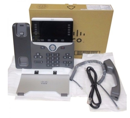 CP-8851-K9 Cisco 8800 الهاتف IP BYOD الشاشة الواسعة VGA بلوتوث اتصال صوتي عالي الجودة