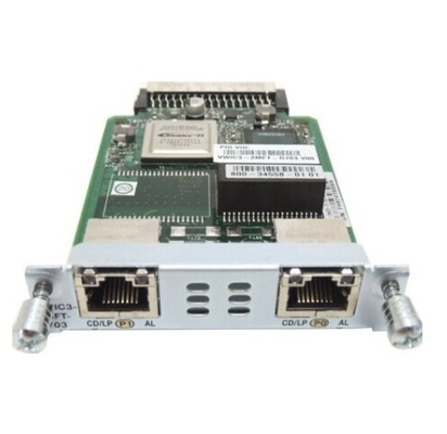 VWIC3-2MFT-G703 Cisco Voice/WAN Card 2 T1/E1 واجهات لـ Cisco ISR 2 1900/2900/3900 سلسلة منصة