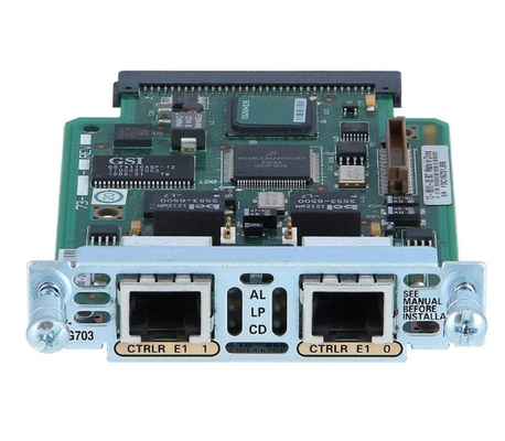 VWIC2-2MFT-G703 جهاز توجيه صوت متعدد الوسائط / بطاقة واجهة WAN 2-الميناء الجيل الثاني