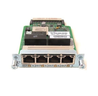 VWIC3-4MFT-T1/E1 4-Port T1/E1 MultiFlex Trunk Voice / بطاقة واجهة WAN