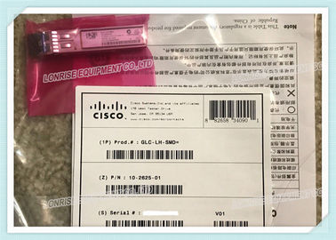 وحدة الإرسال والاستقبال البصرية GLC-LH-SMD 1000BASE ، جهاز إرسال واستقبال Sisco LX / LH SFP حقيقي