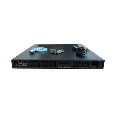 ISR4331 SEC K9 100Mbps 300Mbps سعة النظام 3 منافذ WAN LAN 2 منافذ SFP متعدد النواة CPU