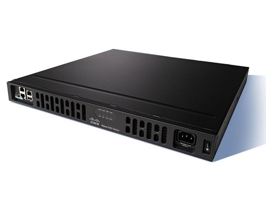 ISR4331AXK9 3GE 2NIM 1SM 4G FLASH 4G DRAM حزمة الخدمة المتقدمة توفر 100 Mbps إلى 300 Mbps