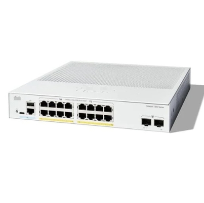 سيسكو C1200-16P-2G - سيسكو التبديلات 16x 10/100/1000 بوابات PoE + مع ميزانية الطاقة 120W، 2x جيجابيت SFP، ريك قابلة للتركيب