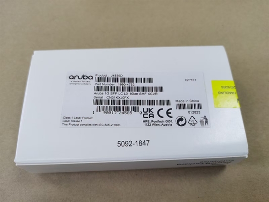 J4859D أروبا 1G SFP أروبا Transceivers أروبا 1G SFP LC LX 10km SMF Transceivers