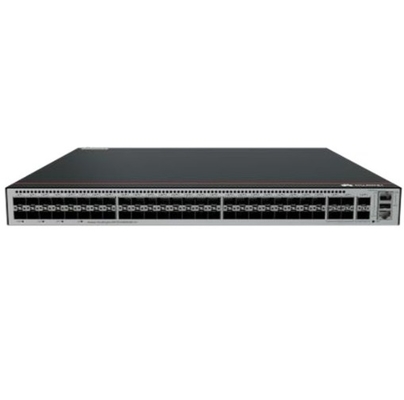 S5735-S48S4XE-V2 48*GE منفذات SFP 4*10GE منفذات SFP+ 2*12GE منفذات كومة بدون وحدة طاقة