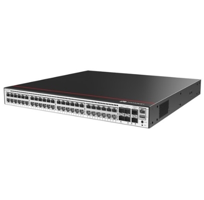 S5735-S48T4XE-V2 48*GE منافذ Base-T 4*10GE منافذ SFP+ 2*12GE منافذ Stack بدون وحدة طاقة