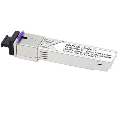 EPON OLT PX20+ 20km Tx 1490nm 1.25G Rx 1310nm 1.25G SFP عامل الشكل SC/UPC