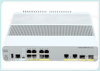 WS-C2960CX-8PC-L Cisco Ethernet Network Switch Cisco Catalyst 2960-CX 8 Port PoE LAN Base يزود 8 منافذ Gigabit Ethernet POE + بـ 2 × 1 Gigabit النحاس و 2 × 1 Gigabit SFP uplinks
