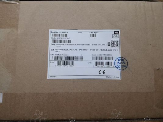 USG6555F-AC Huawei USG6555F-AC جدار الحماية USG6555F مضيف AC (2*GE RJ45 + 8*GE COMBO + 2*10GE SFP + ، 1 إمدادات الطاقة AC)