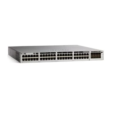 C9300-48P-E، محول Cisco Catalyst 9300، 48x1G PoE+/الوصلات الصاعدة المعيارية/أساسيات الشبكة