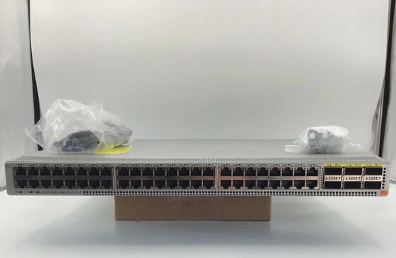 سيسكو نيكسوس 9300 التبديل N9K-C9372TX-E مع 48x10G Base-T، 6x40G QSFP + الموانئ و 1.44Tbps