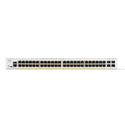 محول Cisco C1300-48P-4G المُدار PoE | محول شبكة جيجابت من الطبقة الثالثة بـ 48 منفذًا مع 4 وصلات SFP