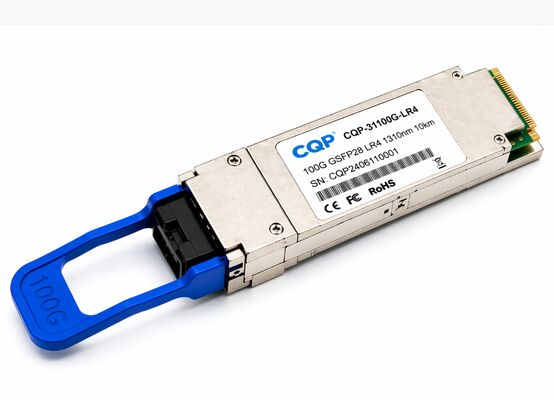 وحدة الإرسال والاستقبال الضوئية CQP-31100G-LR4 100G QSFP28 LR4 | 10 كم SMF LC | حل وحدة الإرسال والاستقبال الضوئية