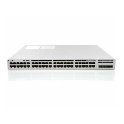 Cisco C9300L-48P-4X-E ​​محول PoE+ جيجابت إيثرنت ذو 48 منفذًا